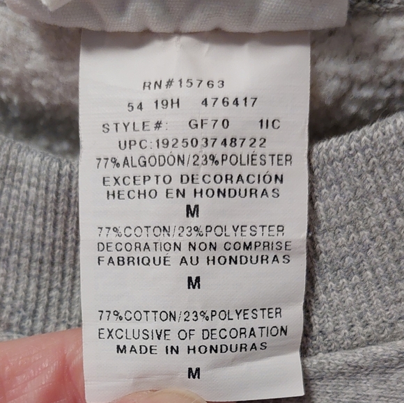 CHAMPION Reverse Weave Vintage Script Logo Crewneck Sweatshirt - Picture 5 of 6